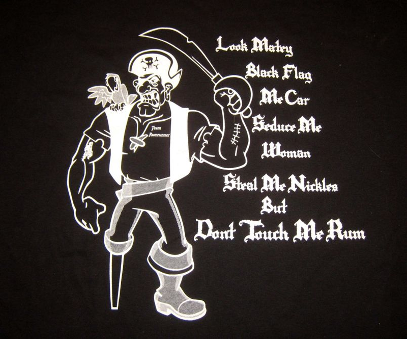 Illustration for article titled Frogmasters And Türbö Schnitzels: The Team Shirts Of The 24 Hours Of LeMons